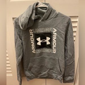 Boys large under armor hoodie
